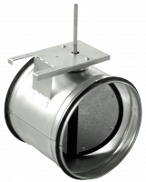 Воздушные клапаны для круглых воздуховодов с площадкой под привод SKG 630